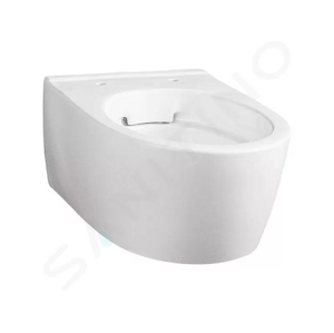 Geberit iCon Závěsné kompaktní WC, Rimfree, s KeraTect, bílá 204070600