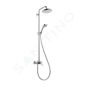 Hansgrohe Croma 220 Sprchový set Showerpipe 220 s baterií, 1 proud, chrom 27222000