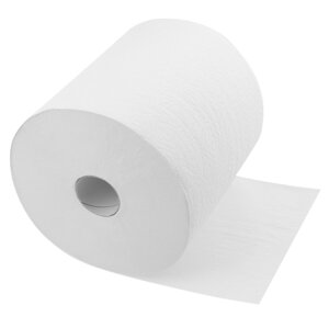 Aqualine Papírové ručníky dvouvrstvé v roli, 6 ks, pr. role 19,6cm, 140m, dutinka 45mm