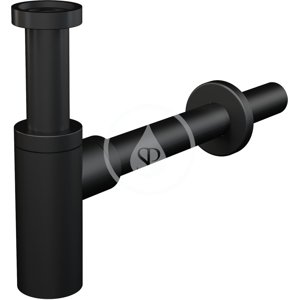 kielle Sifony Umyvadlový sifon, průměr 32 mm, kulatý, kov, matná černá 30901014