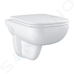 Grohe Start Edge Závěsné WC se sedátkem SoftClose, rimless, alpská bílá 39815000