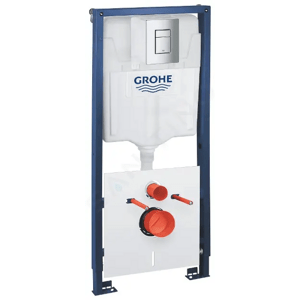 Grohe Solido Předstěnový instalační set pro závěsné WC, ovládací tlačítko Even, chrom 39930000
