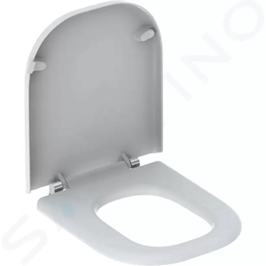 Geberit Selnova Comfort Bezbariérové WC sedátko Square, duroplast, bílá 500.793.01.1