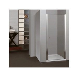 Eco produkty Mono jednokřídlé sprchové dveře do niky 85 - 90 cm čiré sklo