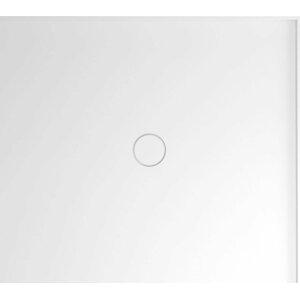 Polysan MIRAI sprchová vanička z litého mramoru, obdélník 90x80x1,8cm, pravá, bílá