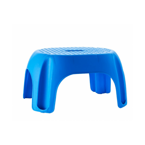 Ridder A1102603 prostiskluzová stolička do koupelny, modrá - v. 22 cm, š. 33 cm, hl. 24 cm
