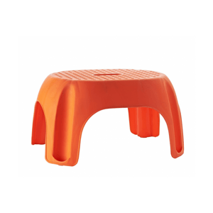 Ridder A1102614 prostiskluzová stolička do koupelny, oranžová - v. 22 cm, š. 33 cm, hl. 24 cm
