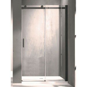 Sprchové dveře HOPA BELVER BLACK 120 cm - černé detaily