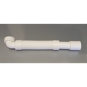 Eco produkty Flexi sifon s kolenem - flexi připojení s kolenem a převlečnou maticí 5/4" x 32/40 (flk5/43240)