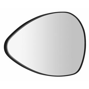 Sapho STEN zrcadlo v rámu 80x51cm, černá mat