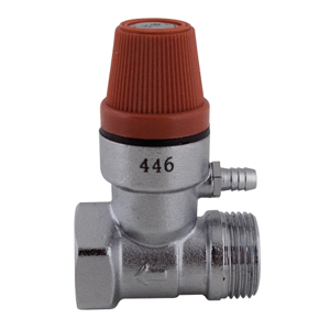 Eco produkty Pojišťovací ventil 1/2" k bojlerům - zásobníkovým ohřívačům vody (pojistný ventil 1/2")